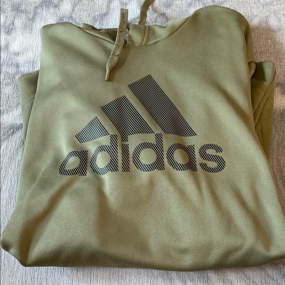 Adidas Khaki Green Sweatshirt